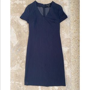 Banana Republic navy shift dress